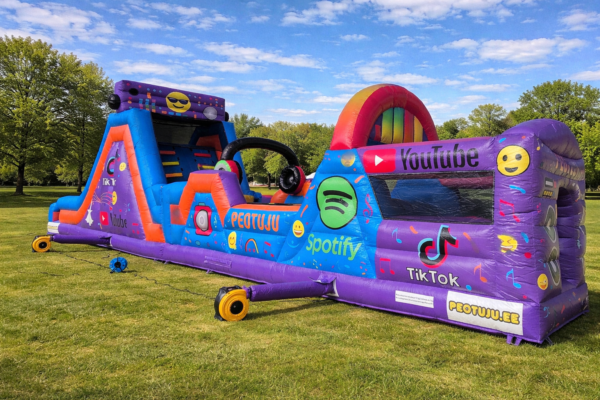 TikTok Jump Arena takistusrada vasak külg